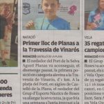 Victòria d'Agustí Planas a la Travessia de Vinarós 2018